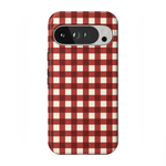 Checked Twice | Red Plaid Case