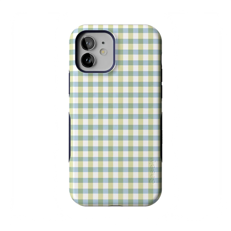 Pastel Picnic | Blue & Green Gingham Case