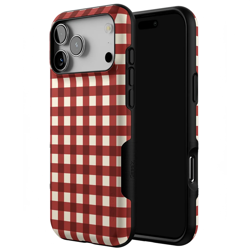 Checked Twice | Red Plaid Case