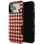 Checked Twice | Red Plaid Case