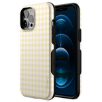 Pastel Picnic | Yellow Gingham Case