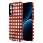 Checked Twice | Red Plaid Case
