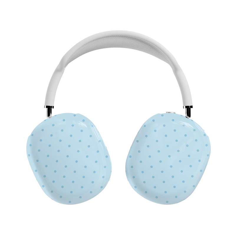 On the Dot | Blue Monochrome Polka Dot AirPods Max Case - AirPods Max