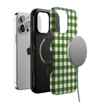 Checked Twice | Green Plaid Case