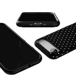 On the Dot | Black Polka Dot Case