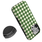 Checked Twice | Green Plaid Case
