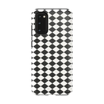 Salem's Hex | Black & White Checkered Case