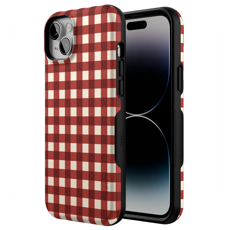 Checked Twice | Red Plaid Case