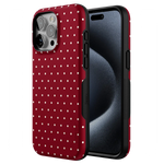On the Dot | Maroon Polka Dot Case