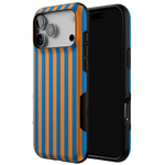 Go New York | Blue & Orange Stripes Case