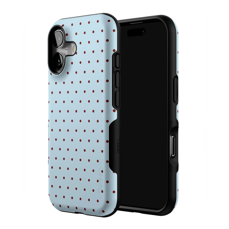 On the Dot | Blue Polka Dot Case