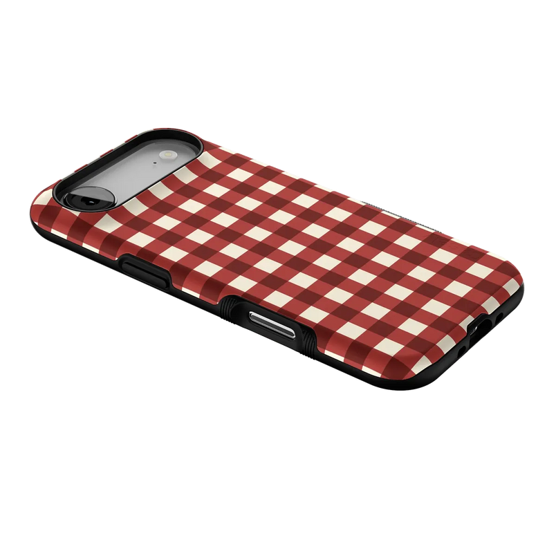 Checked Twice | Red Plaid Case