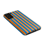 Go New York | Blue & Orange Stripes Case