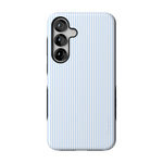 Stripes and the City | Light Blue Pinstripe Case - Galaxy S25 Plus