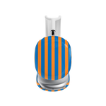 Go New York | Blue & Orange Stripes AirPods Max Case