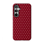 On the Dot | Maroon Polka Dot Case
