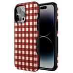 Checked Twice | Red Plaid Case