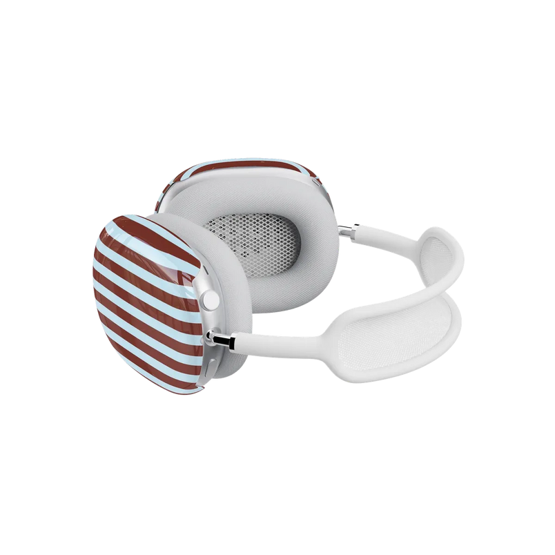 Sunday in Brooklyn | Blue Stripes AirPods Max Case