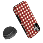 Checked Twice | Red Plaid Case