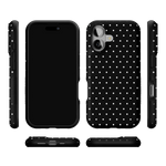 On the Dot | Black Polka Dot Case