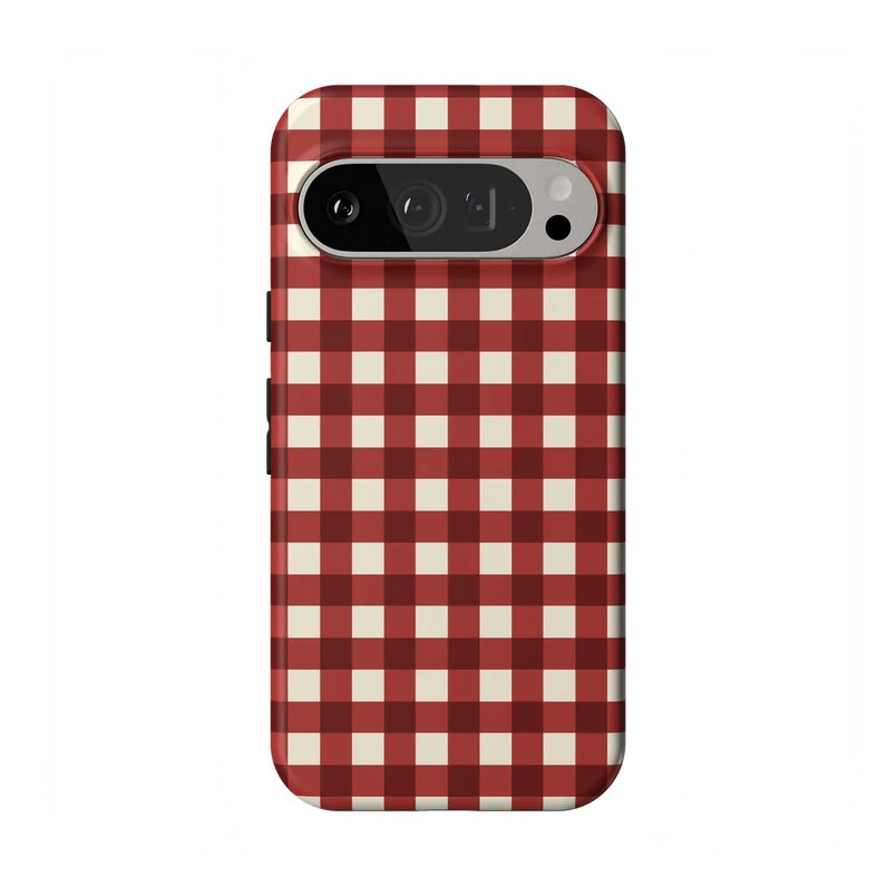 Checked Twice | Red Plaid Case