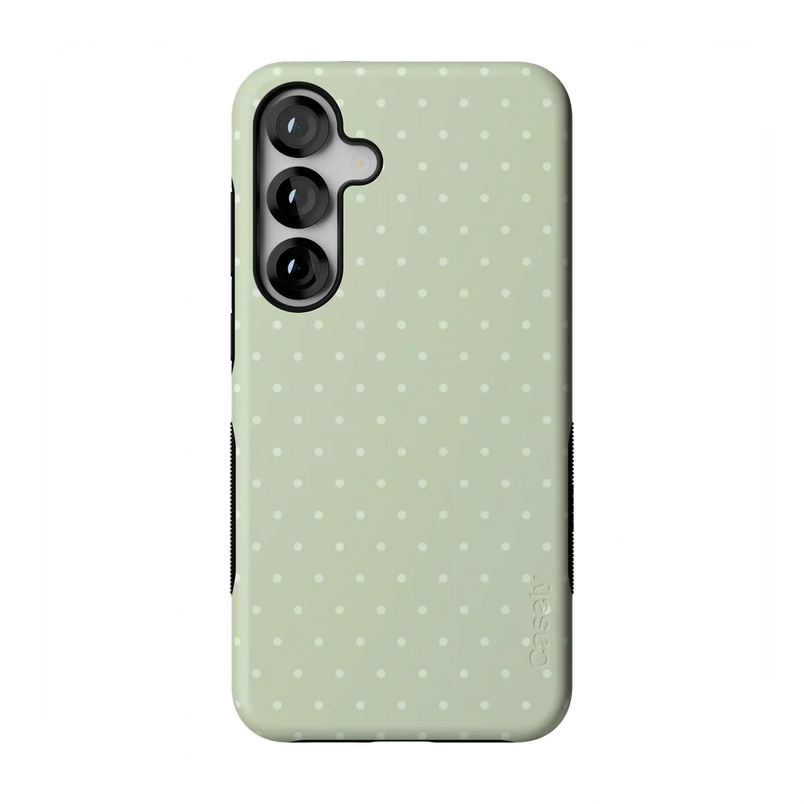 On the Dot | Green Polka Dot Case