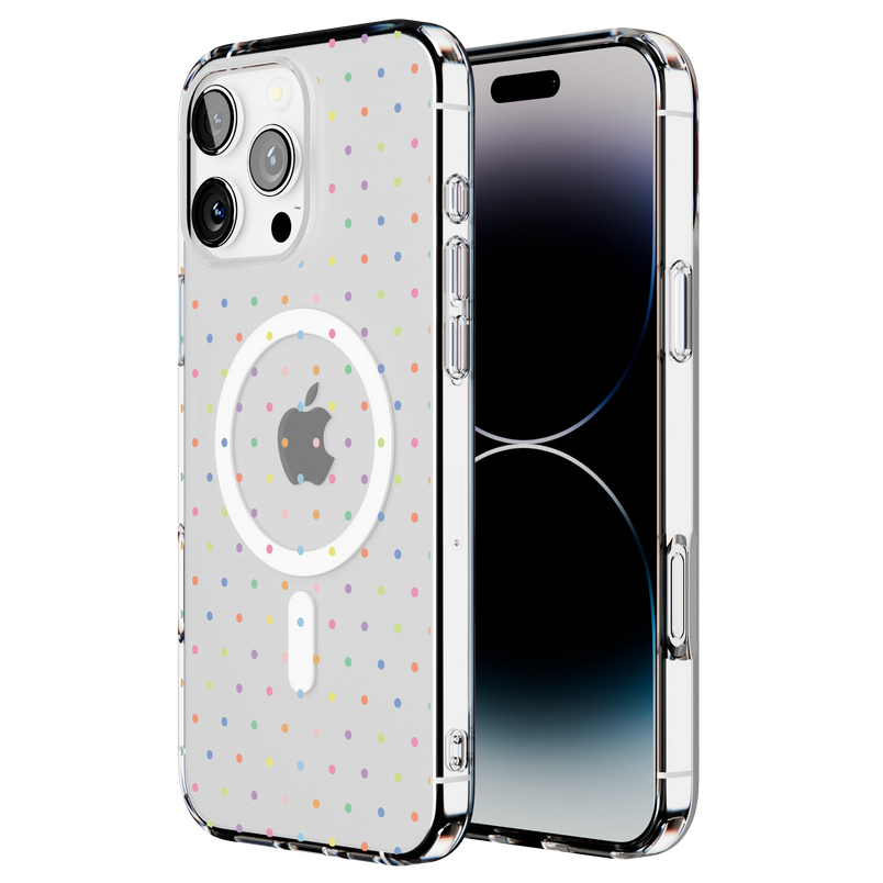 On the Dot | Rainbow Polka Dot Case