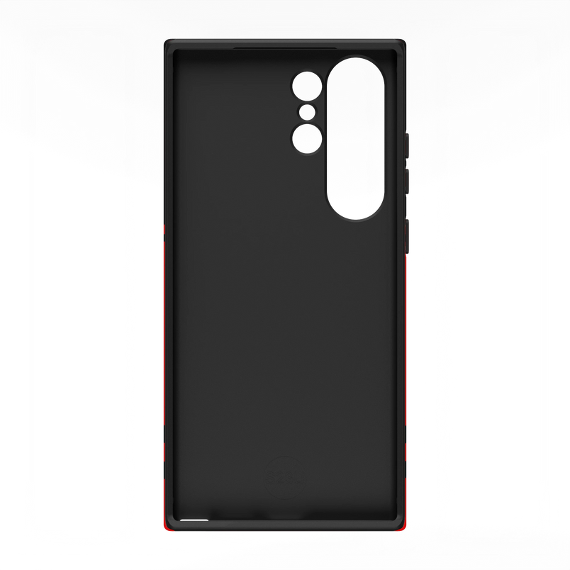 Storm Warning | Black & Red Stripes Case