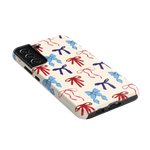 American Girlie | Red White & Blue Bows Case