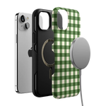 Checked Twice | Green Plaid Case