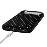 On the Dot | Black Polka Dot Case