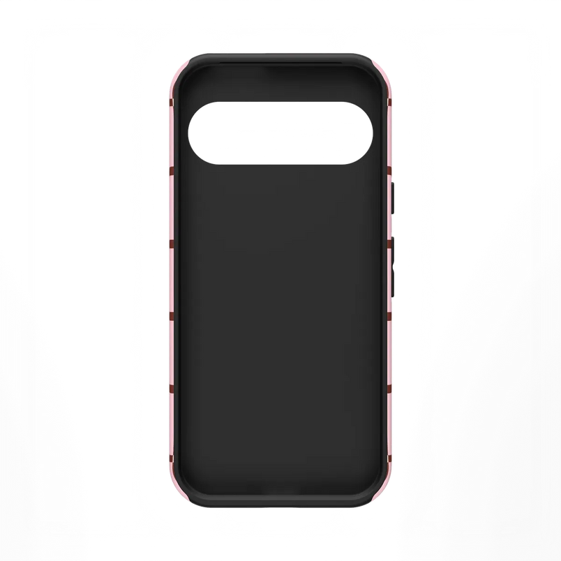 Uptown Gridlock | Pink Checkerboard Case
