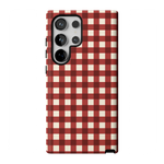 Checked Twice | Red Plaid Case