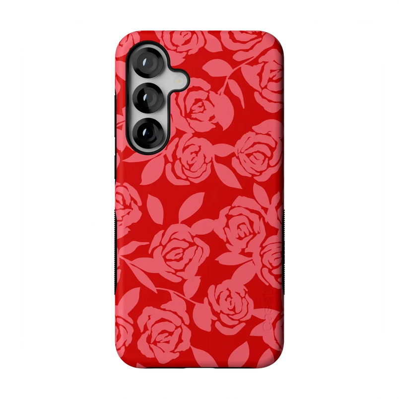 Final Rose | Red & Pink Floral Case