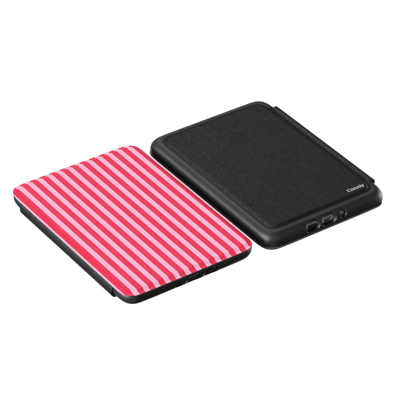 Perfect Stripes | Pink Stripes Kindle Case
