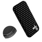 On the Dot | Black Polka Dot Case