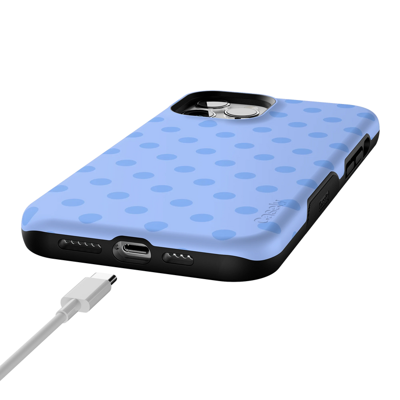 Spotted in SoHo | Periwinkle Polka Dot Case