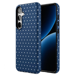On the Dot | Navy Polka Dot Case