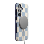 Fit Check | Light Blue Checkerboard Case