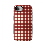 Checked Twice | Red Plaid Case