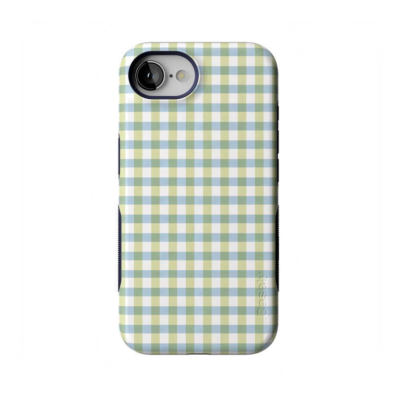 Pastel Picnic | Blue & Green Gingham Case