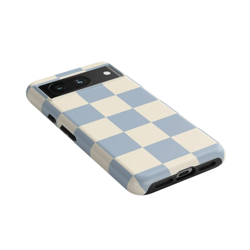Fit Check | Light Blue Checkerboard Case