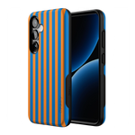 Go New York | Blue & Orange Stripes Case