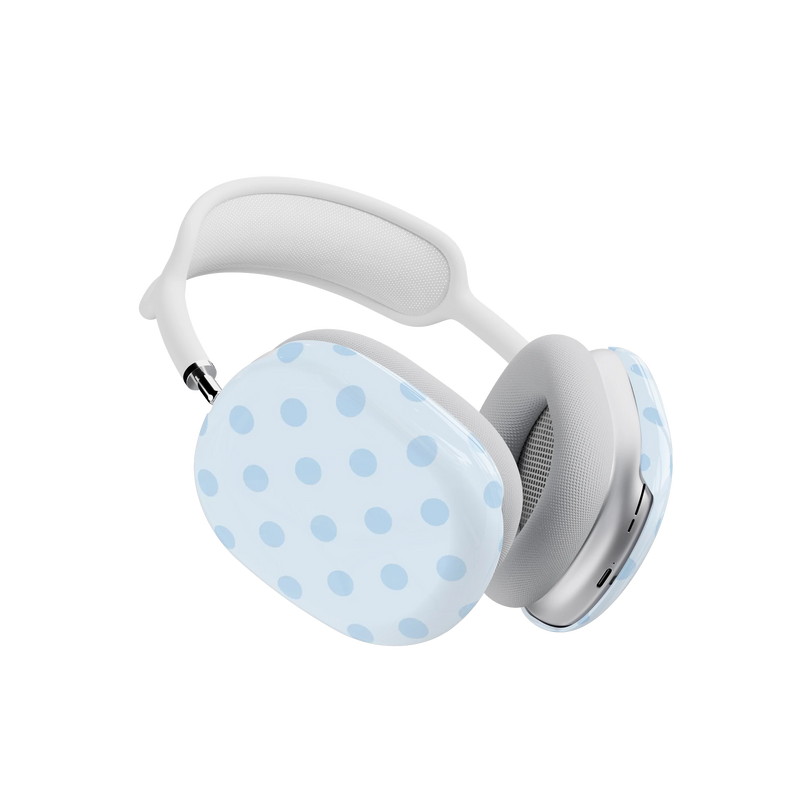 Spotted in SoHo | Light Blue Polka Dot AirPods Max Case