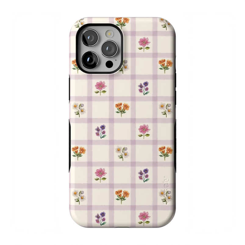 Meadow Check | Floral Gingham Case