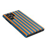 Go New York | Blue & Orange Stripes Case