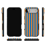 Go New York | Blue & Orange Stripes Case