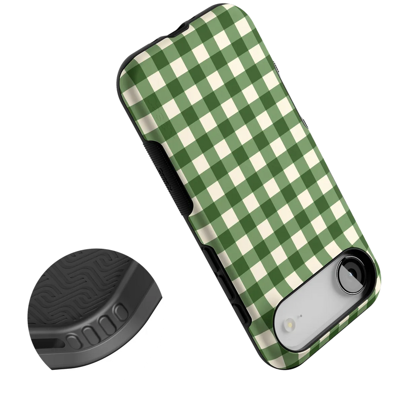 Checked Twice | Green Plaid Case