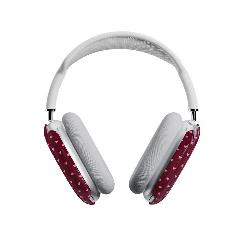 Heart Noir | Tiny Hearts AirPods Max Case