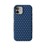 On the Dot | Navy Polka Dot Case
